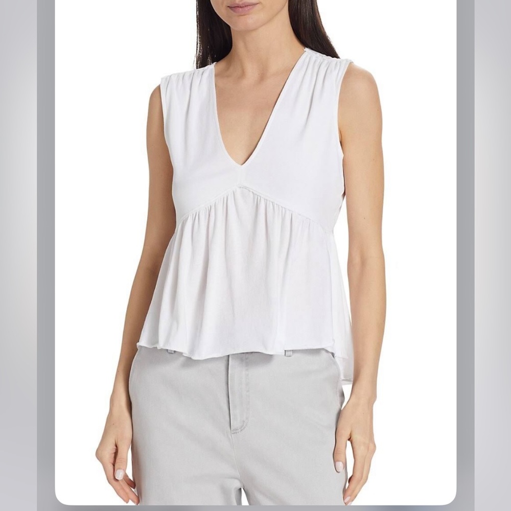 new! ATM | Empire Waist Jersey Knit Top.